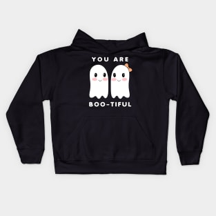 You Are Bootiful Cute Ghost Halloween Love Kids Hoodie